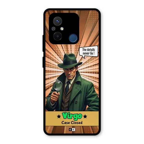 Detective Virgo Metal Back Case for Poco C55