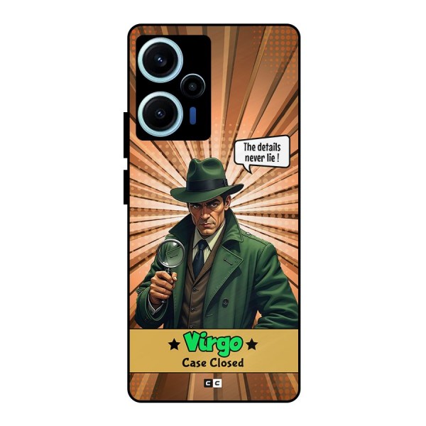 Detective Virgo Metal Back Case for Poco F5