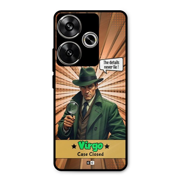 Detective Virgo Metal Back Case for Poco F6