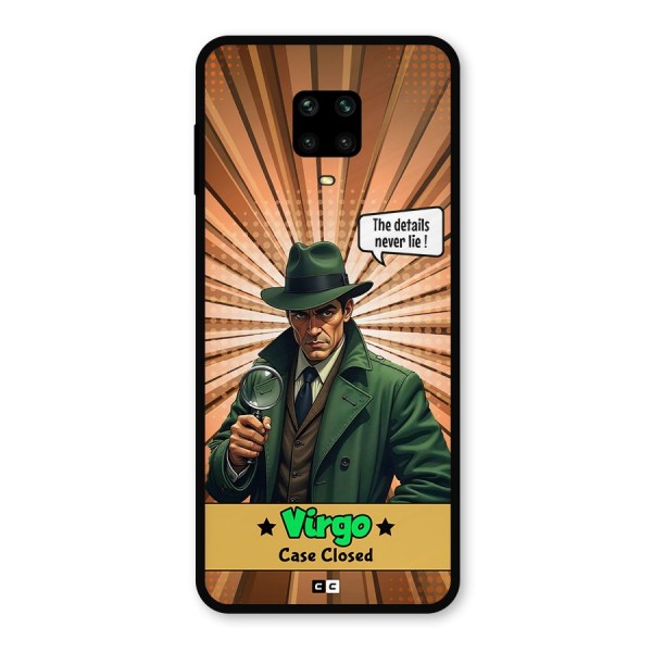 Detective Virgo Metal Back Case for Poco M2