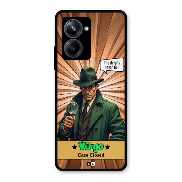 Detective Virgo Metal Back Case for Realme 10 Pro