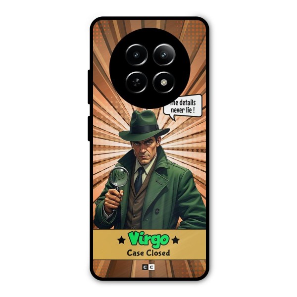 Detective Virgo Metal Back Case for Realme 12 5G