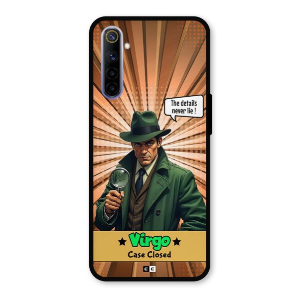 Detective Virgo Metal Back Case for Realme 6