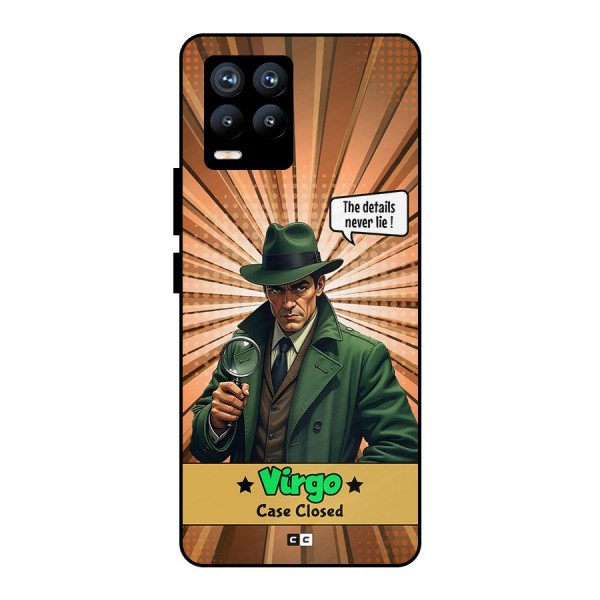 Detective Virgo Metal Back Case for Realme 8