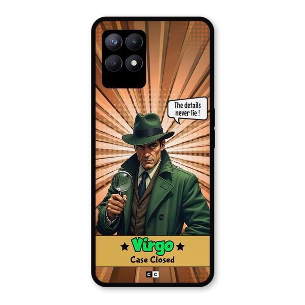 Detective Virgo Metal Back Case for Realme 8i