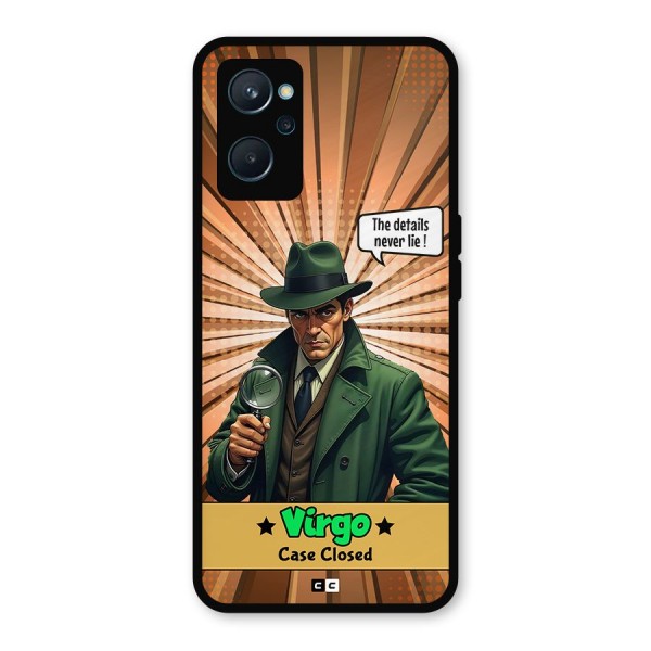 Detective Virgo Metal Back Case for Realme 9i