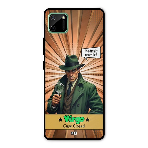 Detective Virgo Metal Back Case for Realme C11