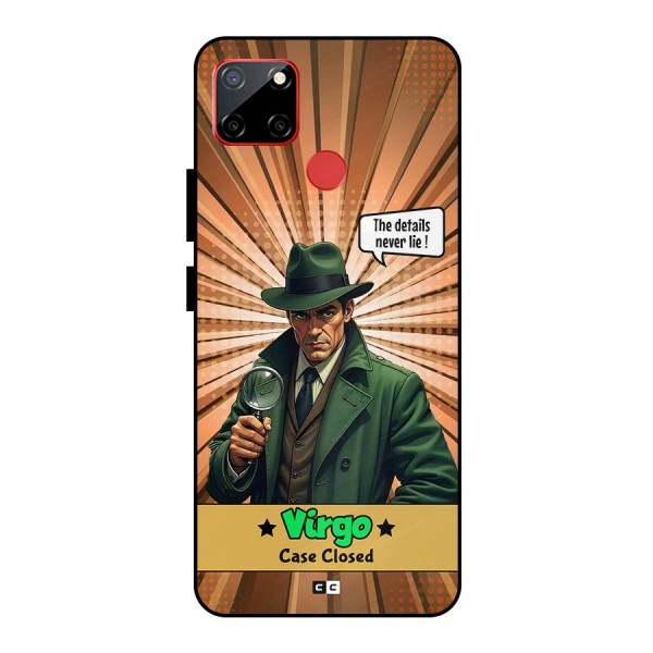 Detective Virgo Metal Back Case for Realme C12