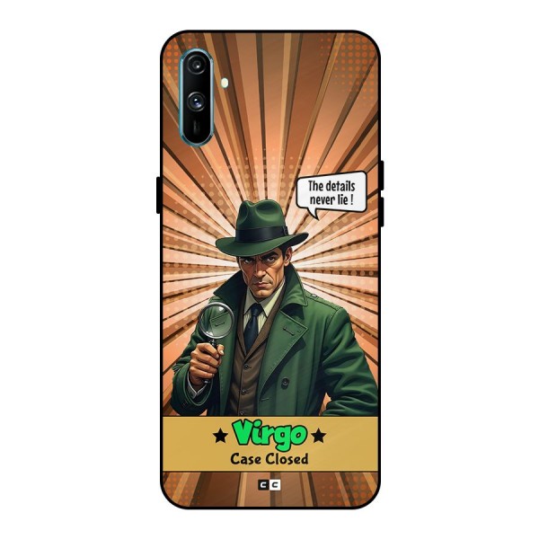 Detective Virgo Metal Back Case for Realme C3