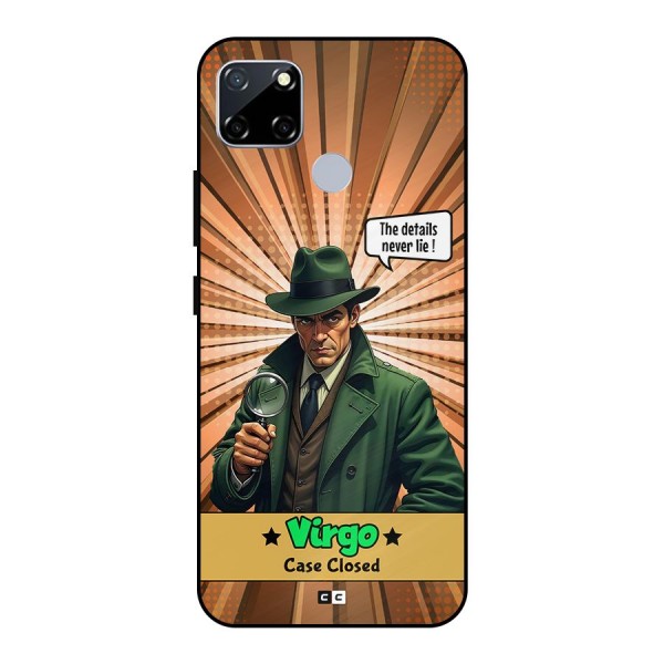 Detective Virgo Metal Back Case for Realme Narzo 30A