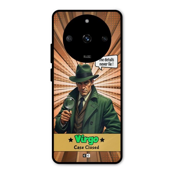 Detective Virgo Metal Back Case for Realme Narzo 60 5G