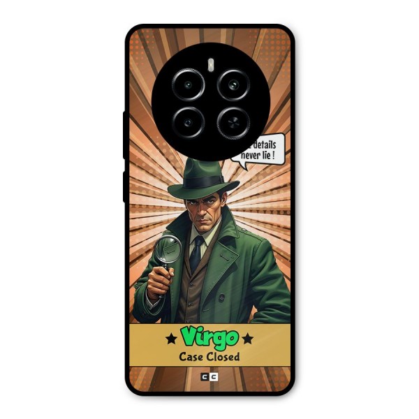 Detective Virgo Metal Back Case for Realme P1