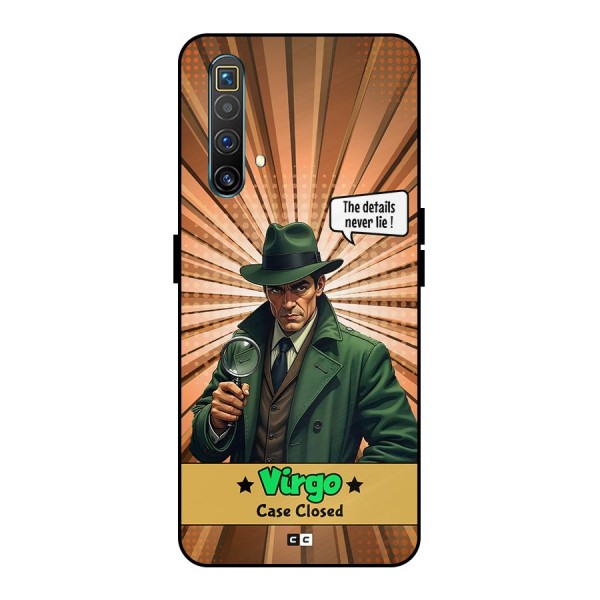 Detective Virgo Metal Back Case for Realme X3 SuperZoom