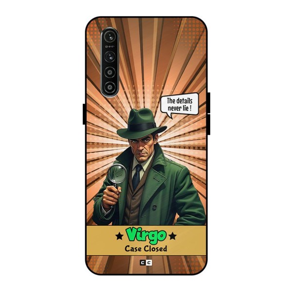 Detective Virgo Metal Back Case for Realme XT