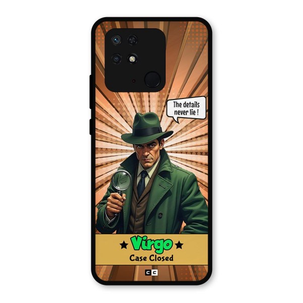 Detective Virgo Metal Back Case for Redmi 10