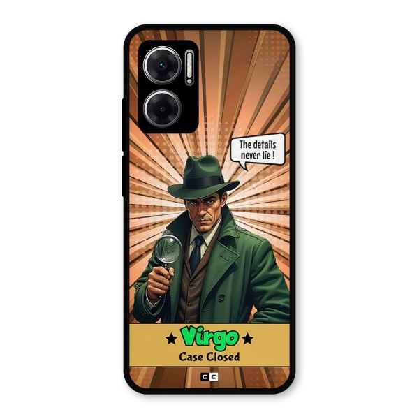 Detective Virgo Metal Back Case for Redmi 11 Prime 5G