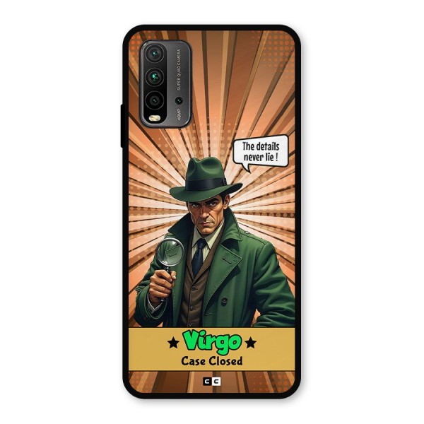 Detective Virgo Metal Back Case for Redmi 9 Power