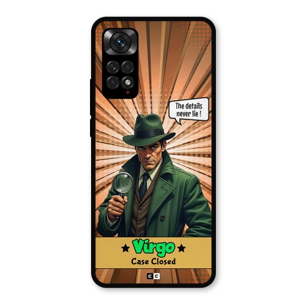 Detective Virgo Metal Back Case for Redmi Note 11