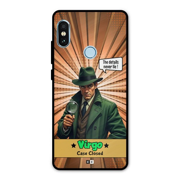 Detective Virgo Metal Back Case for Redmi Note 5 Pro