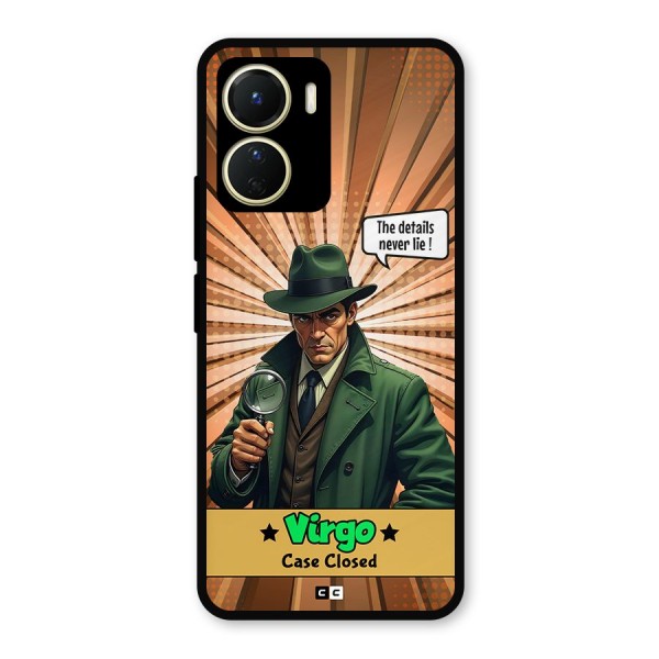 Detective Virgo Metal Back Case for Vivo T2x