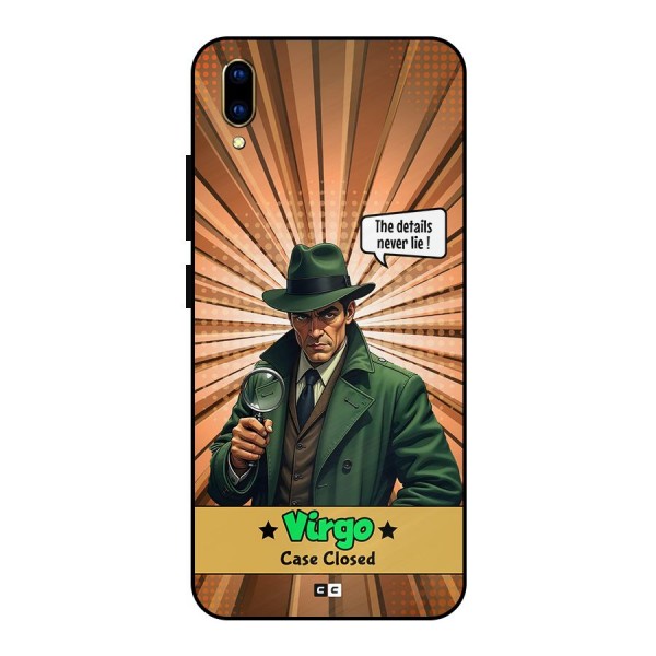 Detective Virgo Metal Back Case for Vivo V11 Pro