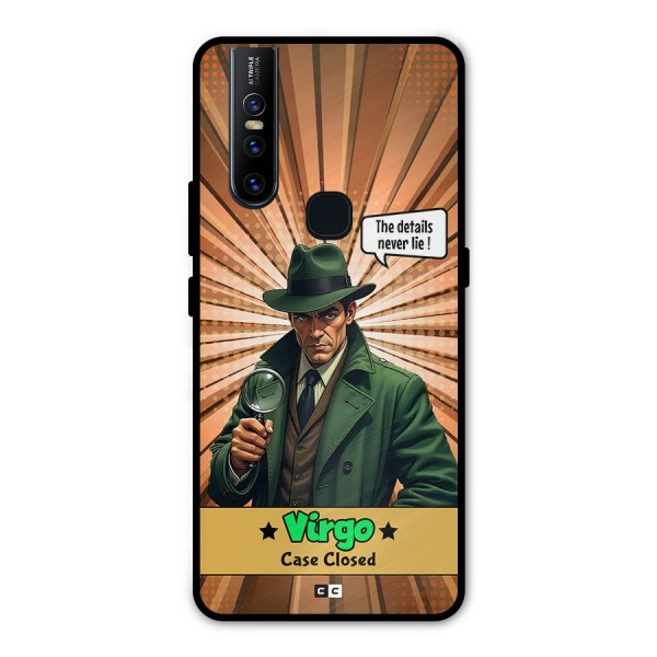 Detective Virgo Metal Back Case for Vivo V15