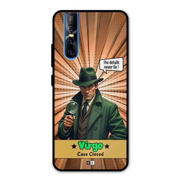 Detective Virgo Metal Back Case for Vivo V15 Pro