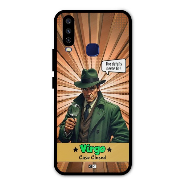 Detective Virgo Metal Back Case for Vivo V17