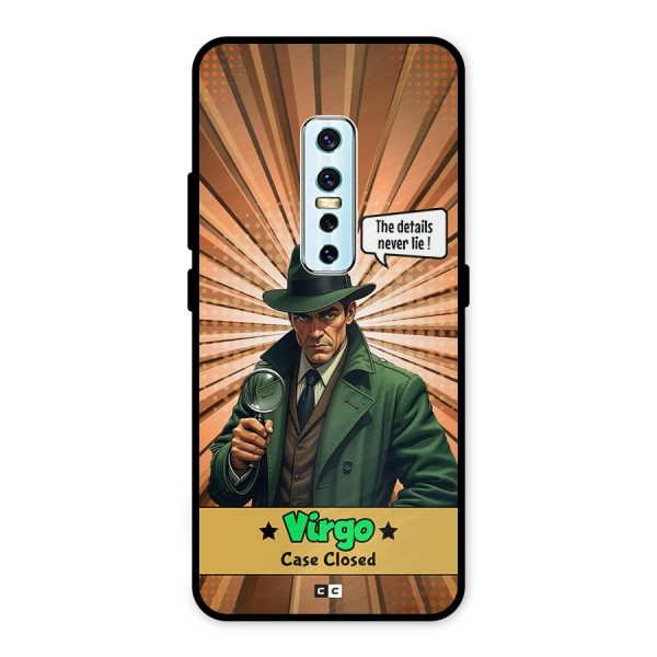 Detective Virgo Metal Back Case for Vivo V17 Pro