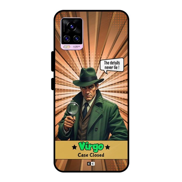 Detective Virgo Metal Back Case for Vivo V20 Pro