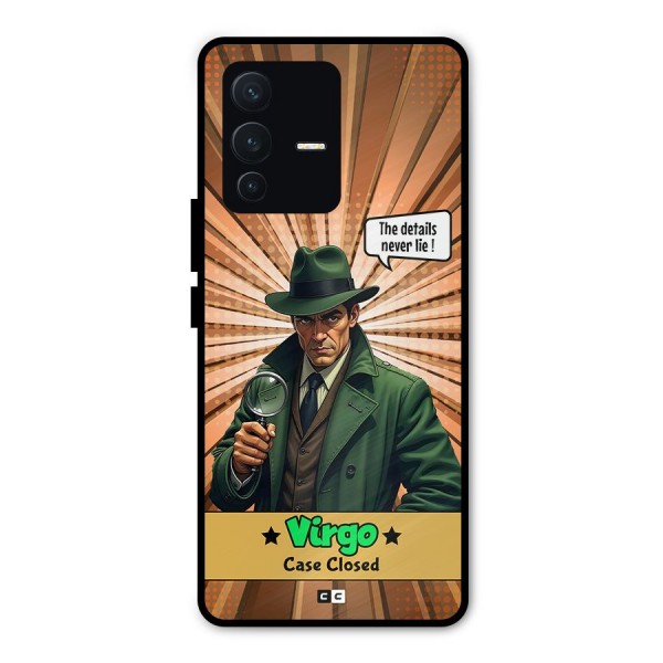 Detective Virgo Metal Back Case for Vivo V23 Pro