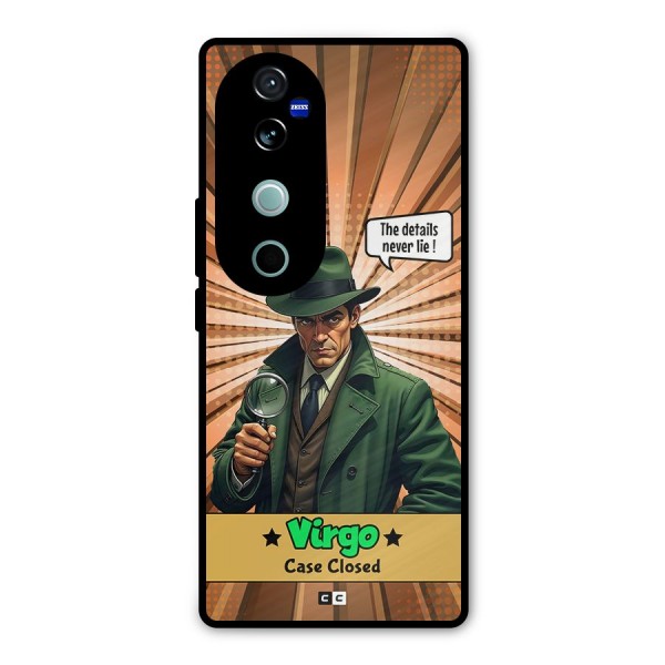 Detective Virgo Metal Back Case for Vivo V40