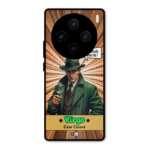 Detective Virgo Metal Back Case for Vivo X100