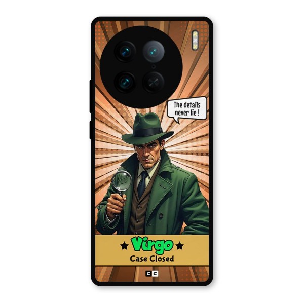 Detective Virgo Metal Back Case for Vivo X90 Pro