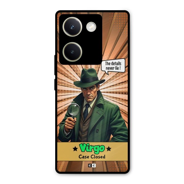 Detective Virgo Metal Back Case for Vivo Y200 Pro