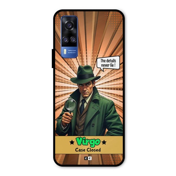 Detective Virgo Metal Back Case for Vivo Y51A