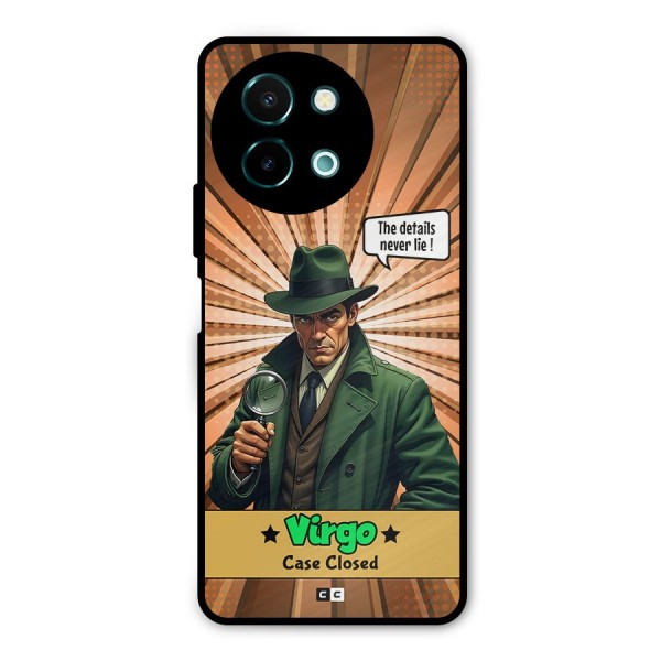 Detective Virgo Metal Back Case for Vivo Y58