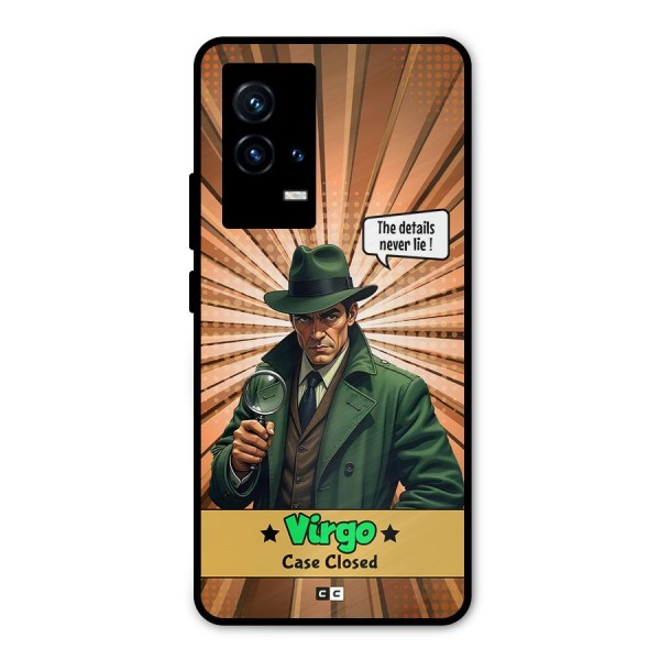 Detective Virgo Metal Back Case for iQOO 9 5G