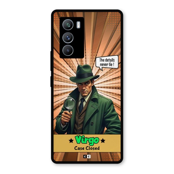 Detective Virgo Metal Back Case for iQOO 9 SE