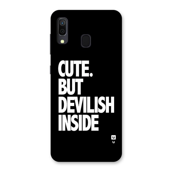 Devil Inside Back Case for Galaxy A20