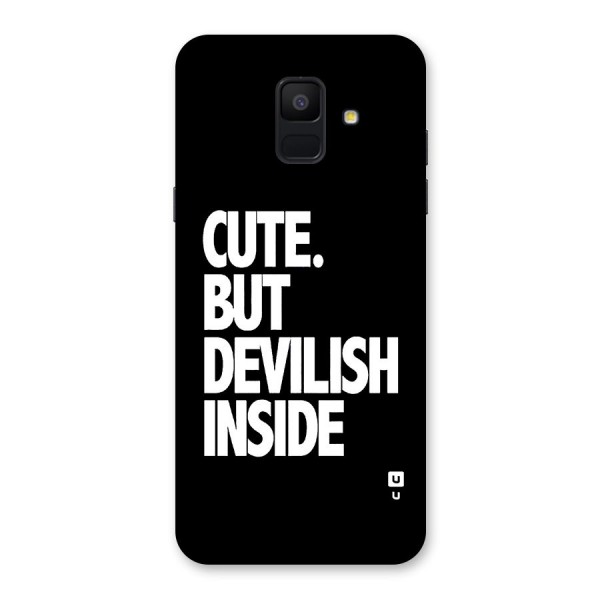 Devil Inside Back Case for Galaxy A6 (2018)