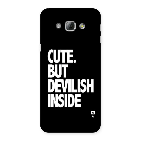 Devil Inside Back Case for Galaxy A8