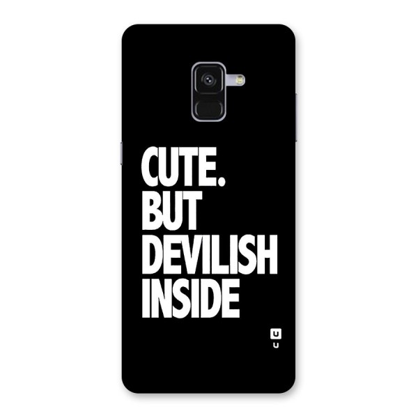 Devil Inside Back Case for Galaxy A8 Plus