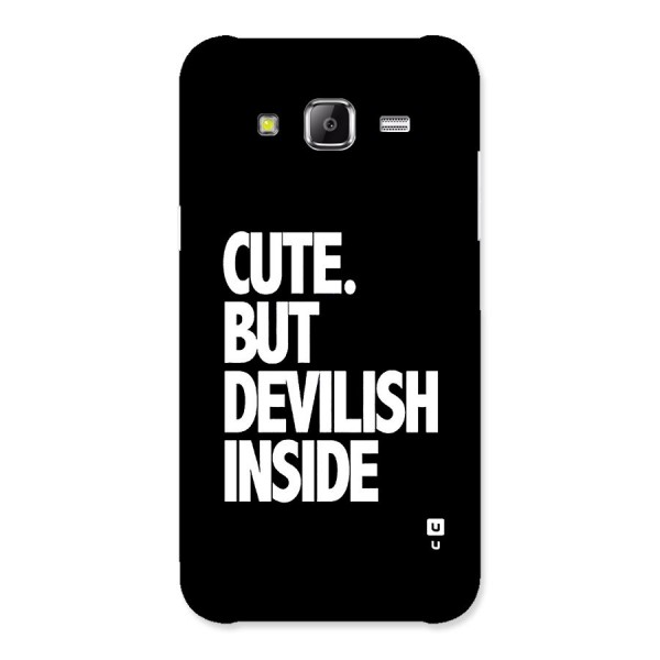 Devil Inside Back Case for Galaxy J5