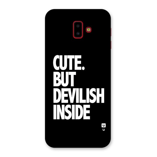 Devil Inside Back Case for Galaxy J6 Plus