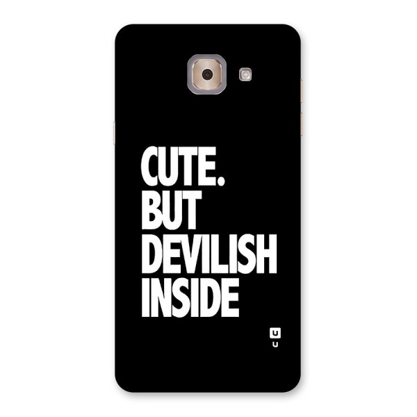 Devil Inside Back Case for Galaxy J7 Max