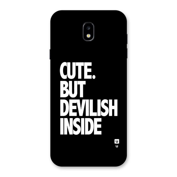 Devil Inside Back Case for Galaxy J7 Pro