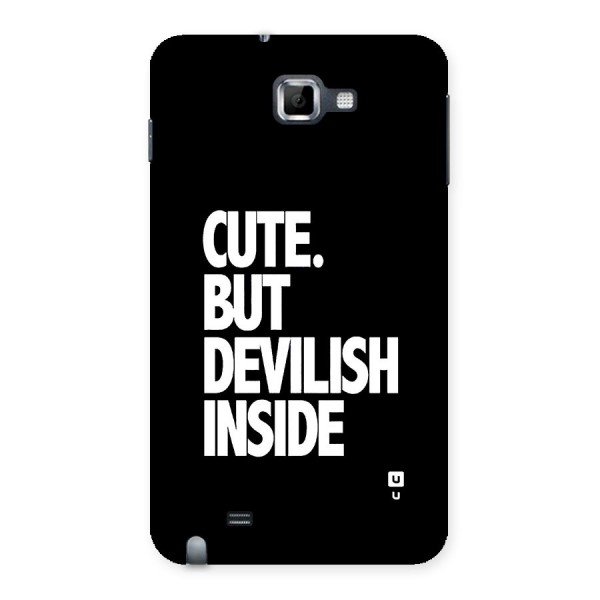 Devil Inside Back Case for Galaxy Note