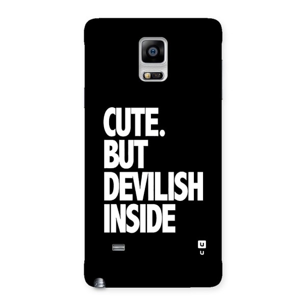 Devil Inside Back Case for Galaxy Note 4