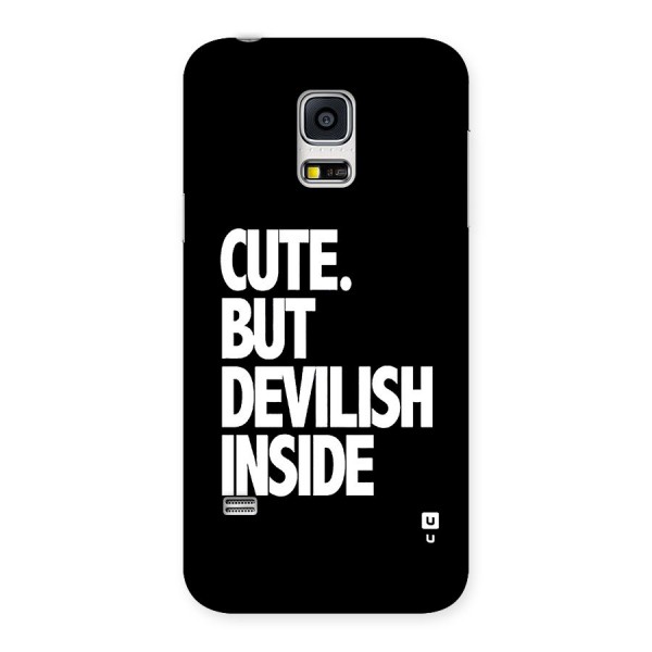 Devil Inside Back Case for Galaxy S5 Mini